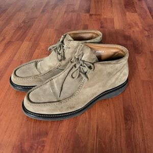 Aquatalia Kyle Suede Sand Shoes Men’s Sz 10